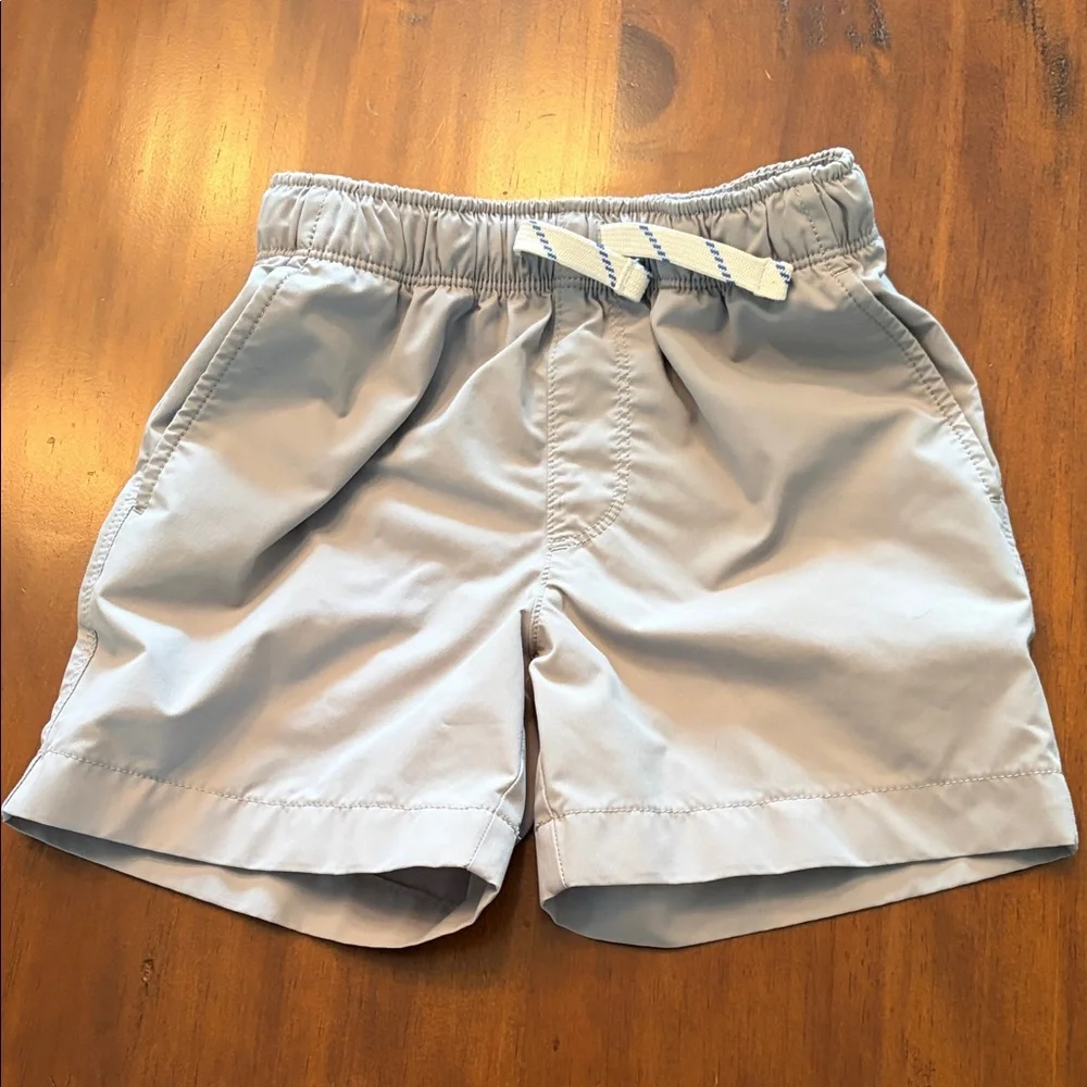 Crewcuts Boy’s Tech Performance Shorts in Sage, Navy, Khaki, and Light Gray - Picture 9 of 10